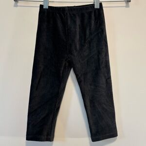 Vintage Gymboree 2004 Black Velour Leggings Toddler Baby Girl 2T NWT